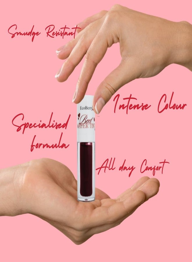 EcoBerry Beet Lip & Cheek Water Tint | Antioxidants, Hydrating, Moisturizing Nourishing, Smoothening, Natural, Organic, Chemical Free, Preservative Free, Vegan 5ml - Image 3