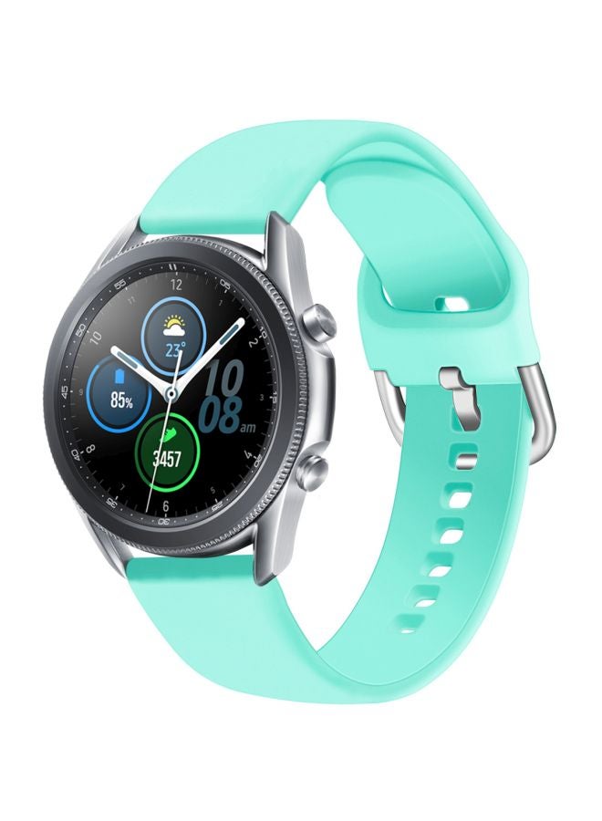 Perfii Replacement Band For Samsung Galaxy Watch3 45mm Light Green - Image 2