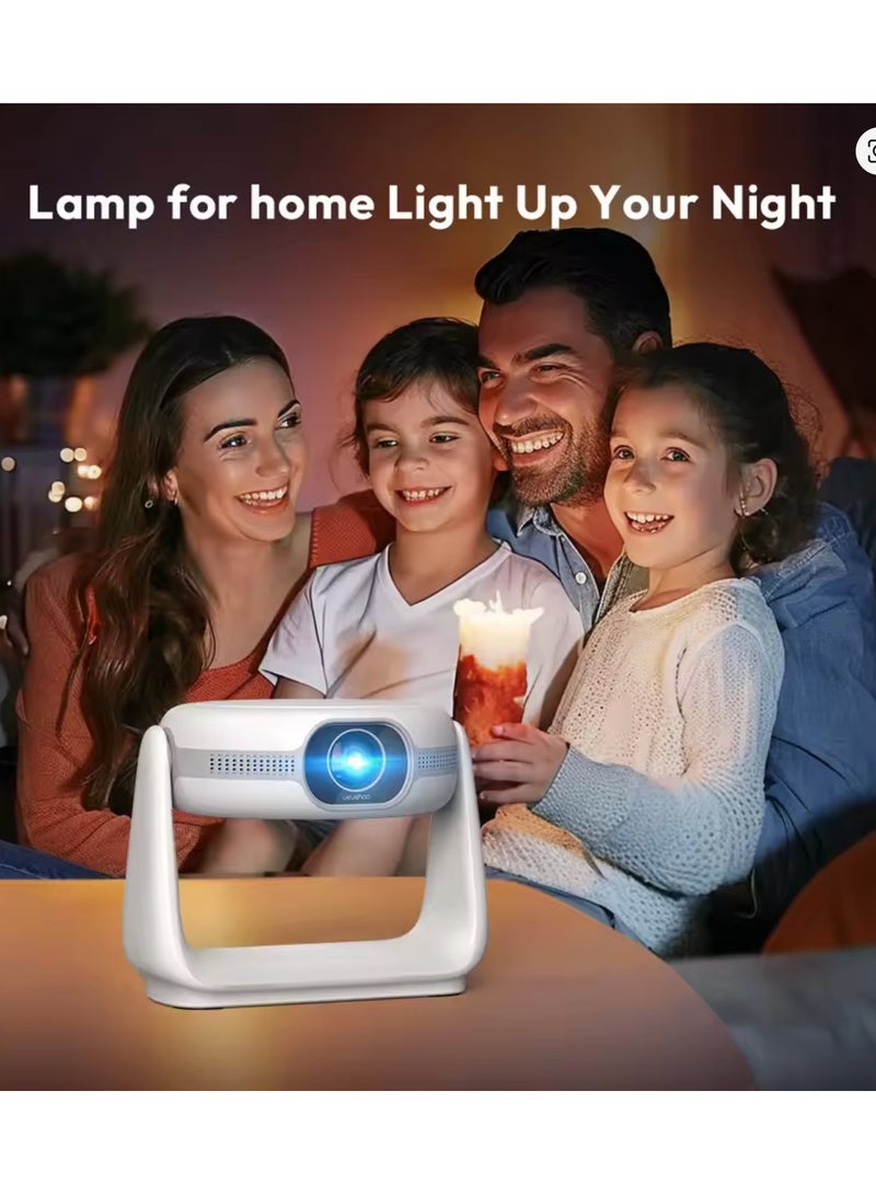 Smart Android 11.0 1080P Projector With 5G WiFi Lamp Portable Projectors 4K Support HD Video Home Theater Projector  - Image 3