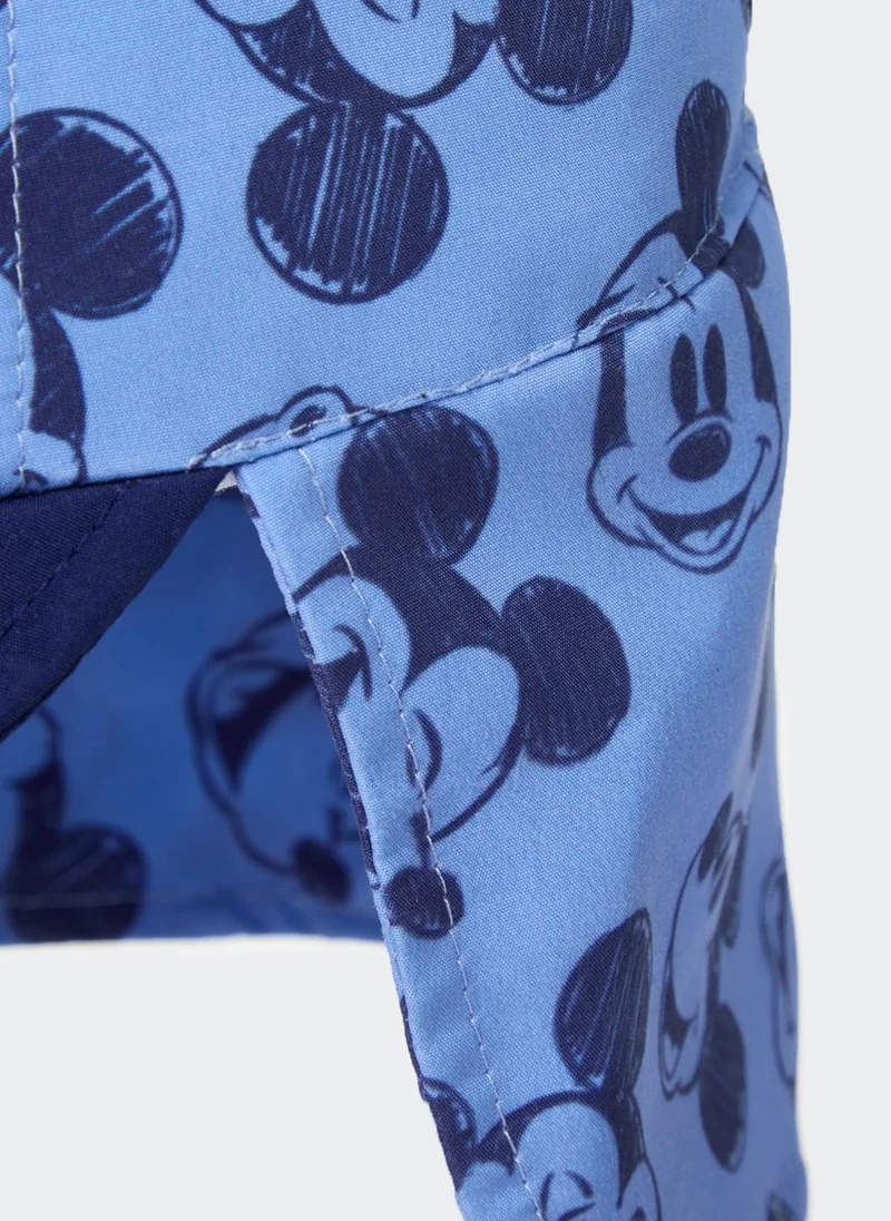 Matalan Boys Blue Disney Mickey Mouse Keppi Sun Hat