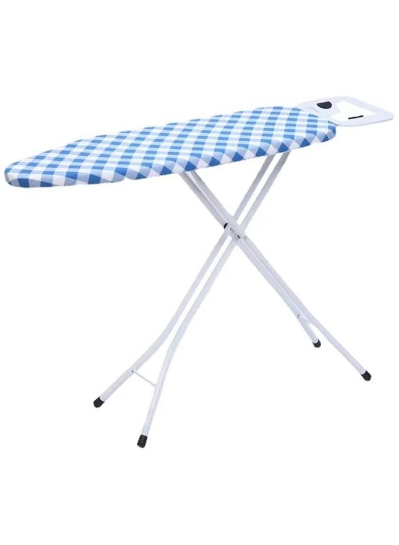 Ironing Board With Steam Iron Rest Heat Resistant Multi Colors Cotton Cover Iron Board With Cover Pad Powder Coated Steel Heat Resistant Cover Ironing Board with Heavy Sturdy Legs - Image 3