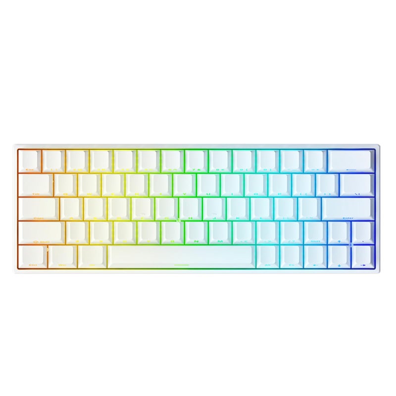 IROK ND63PRO Rapid Trigger Magnetic Switch 60% TKL Hot Swapped Mechanical Keyboard, OKT Azure Switches RGB Programmable Wired Gaming Keyboard for Win/Mac Gamer - White - Image 1