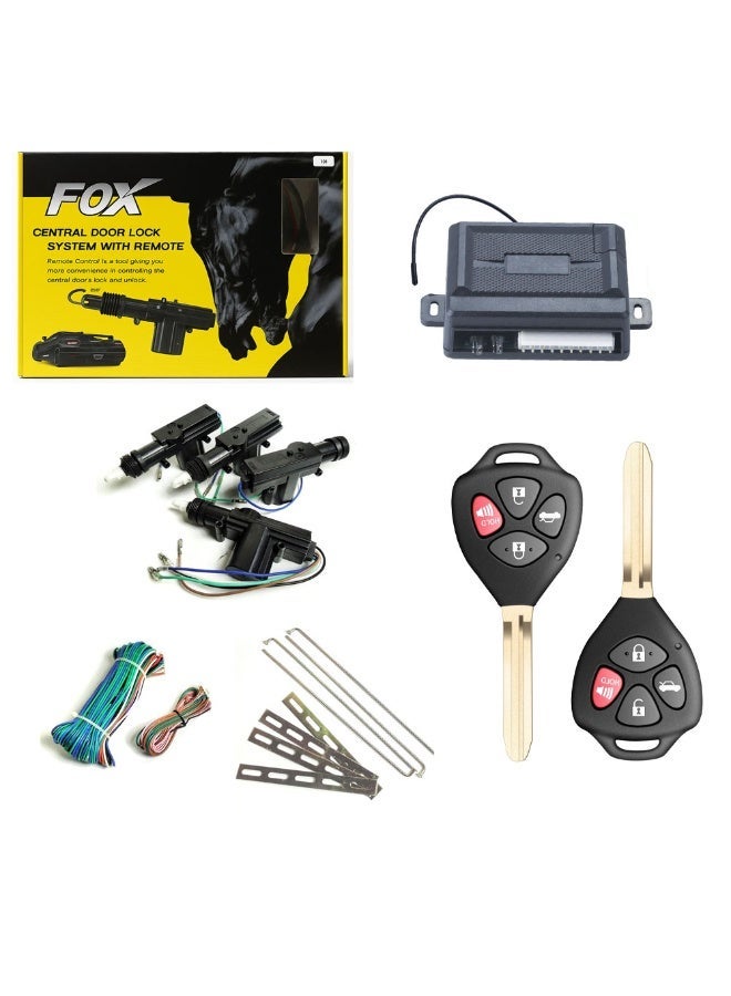 فوكس يوفر قفل مركزي فوكس حماية كاملة لسيارتك بنظام قفل ذكي وسريع Y90 (TY) - Image 1