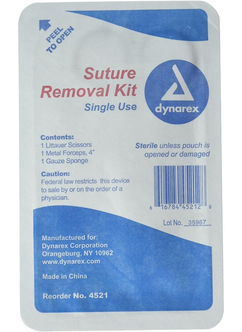 Dynarex Dynarex4521 Suture Removal Kit Sterile  1 Each  - Image 2
