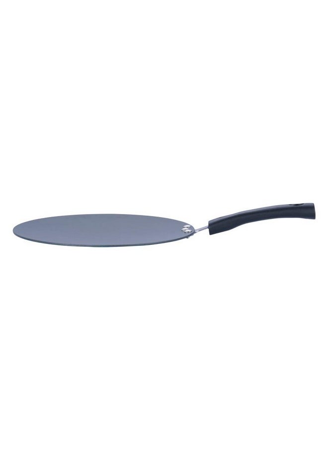 VINOD Vinod Zest Aluminium Non Stick Concave Roti / Chapati / Paratha Tawa - 26.5 cm | 5mm Thick | 3 Layer Coating | Scratch Proof | Bakelite Handle | Induction Base - 1 Year Warranty  - Image 1