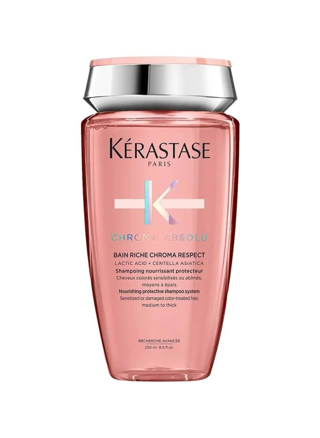 KERASTASE Chroma Absolu Rich Nourishing Protective Shampoo For Sensitized or Damaged Color Treated Hair 250 ml