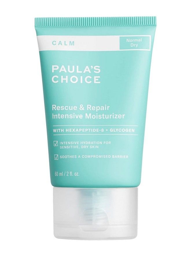PAULA'S CHOICE Calm Intensive Moisturizer For Dry + Sensitive Skin Calms + Soothes Redness Suitable For Rosaceaprone & Eczemaprone Skin Fragrancefree & Parabenfree 2 Fl Oz.  - Image 2