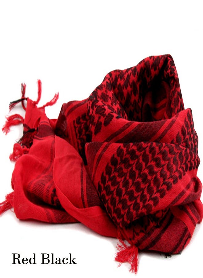 جويز القارة القطبية الجنوبية التنزه في الهواء الطلق Scarves Hunting Tactical Desert Arab Scarf Shawl Scarve Wrap With Tassel  - Image 3