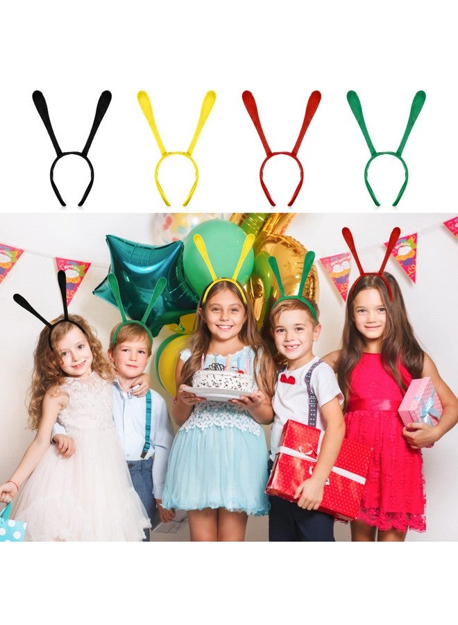 PRETYZOOM 4Pcs Bee Headbands Tentacle Headbands Antenna Hair Hoop For Girls Cosplay Party Photo Props Halloween Party Supplies - Image 5