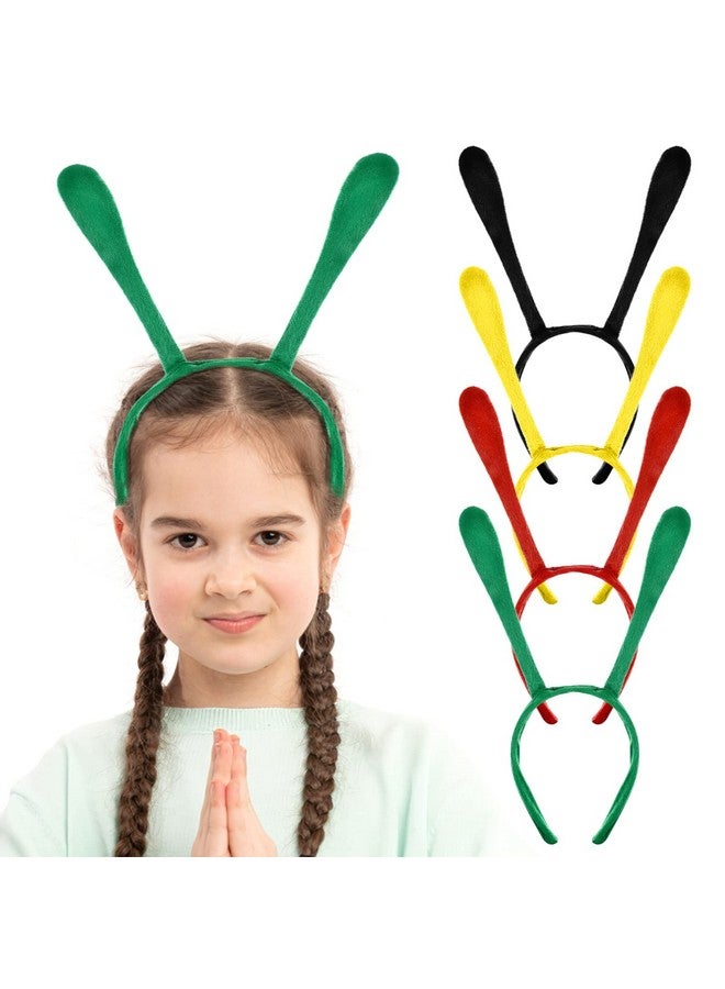 PRETYZOOM 4Pcs Bee Headbands Tentacle Headbands Antenna Hair Hoop For Girls Cosplay Party Photo Props Halloween Party Supplies - Image 2