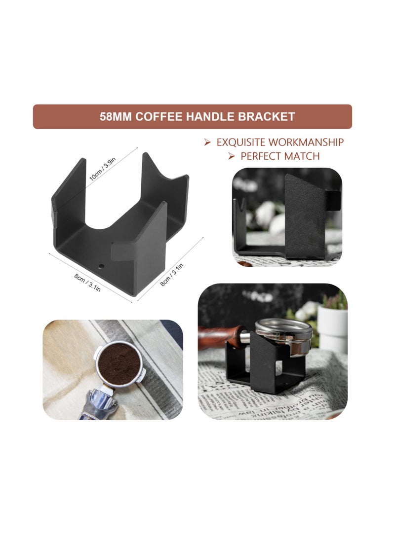 KASTWAVE 58mm Portafilter Espresso Tamping Rack Shelf, for Barista Tool  Accessory  - Image 2