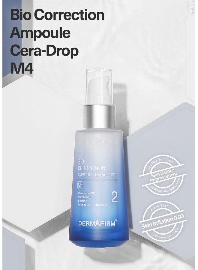 Dermafirm أمبولة بيو كوركشن الكورية سيرادروب M4 | أمبولة بقع داكنة للعناية بالبشرة الكورية سيروم للوجه مع سيراميد ببتيد وكولاجين لجميع أنواع البشرة | بدون تجارب على الحيوانات بدون بارابين 1.69 أونصة سائلة - Image 2