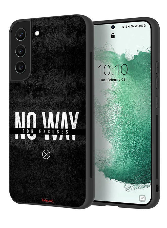 Tolwak Samsung Galaxy S21 FE 5G Protective Case Cover No Way For Excuses - Image 1