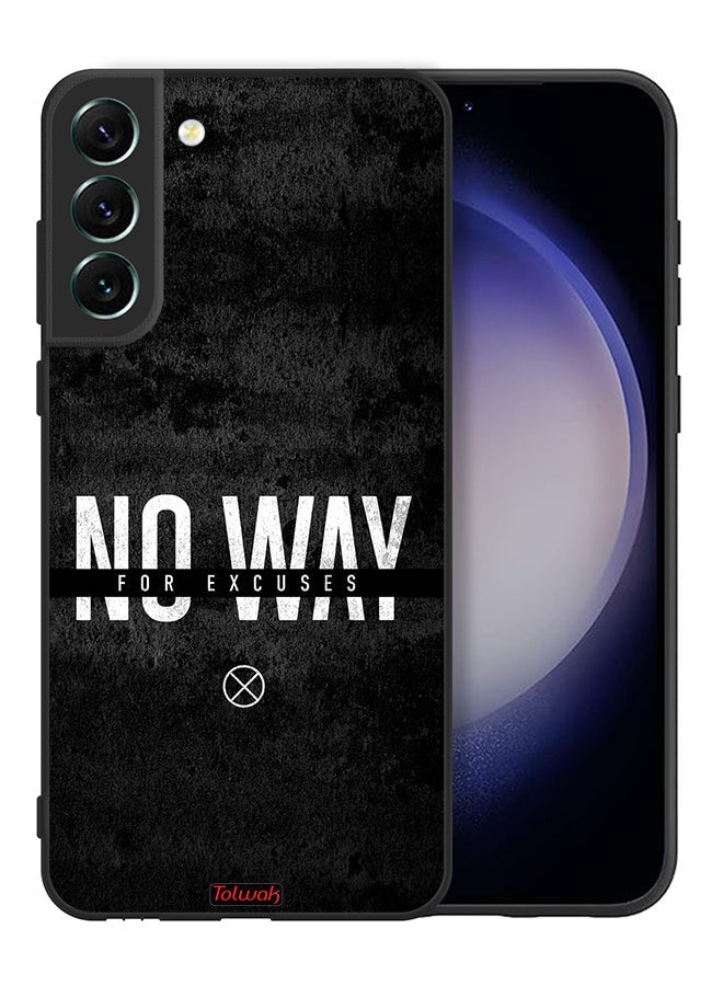 Tolwak Samsung Galaxy S21 FE 5G Protective Case Cover No Way For Excuses - Image 2