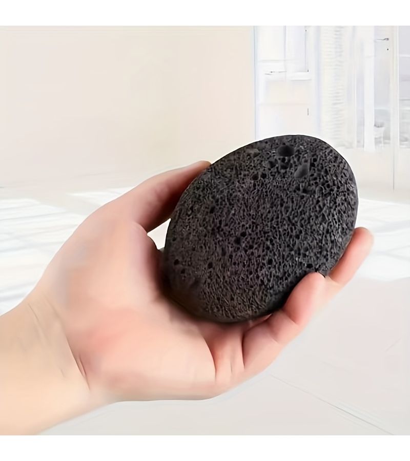 One Pink Foot Bath Basin And Pumice Stone Portable Soaking Tub Foldable Durable Foot Spa For Home Massage And Foot Care - Image 4