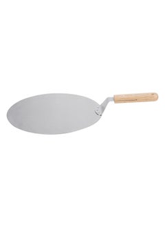 AL SANIDI Arabic bread saj, Bread saj, Silver, Size 59x30x5cm  - Image 3