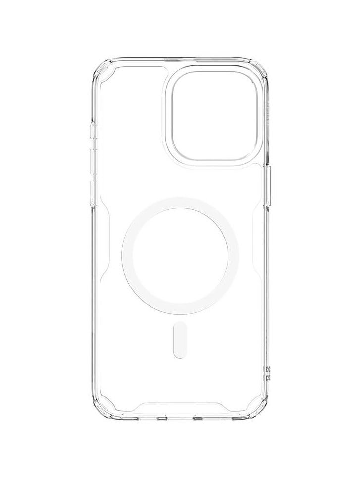 Nillkin Nature Series tpu cover Compatible with MagSafe for iphone 15 Pro - Clear - Image 3
