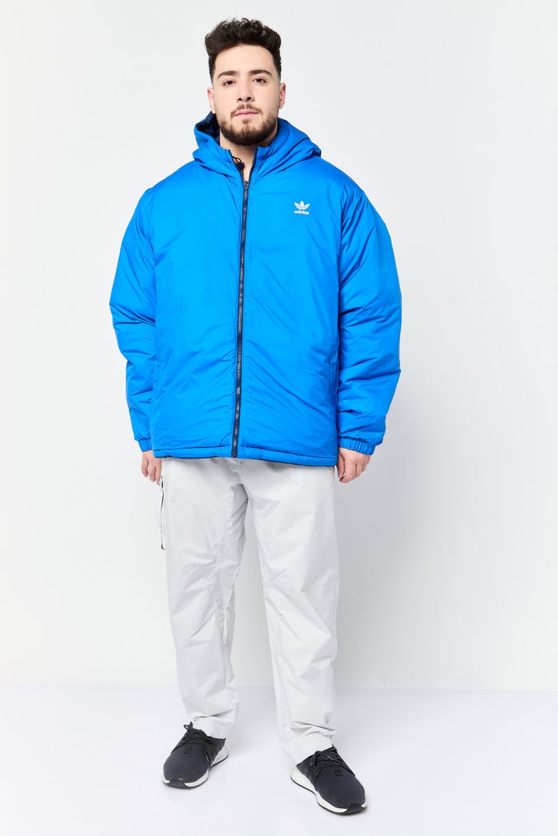 adidas Originals Men Sportswear Fit Long Sleeves Outdoor Jacket, Navy  - Image 2