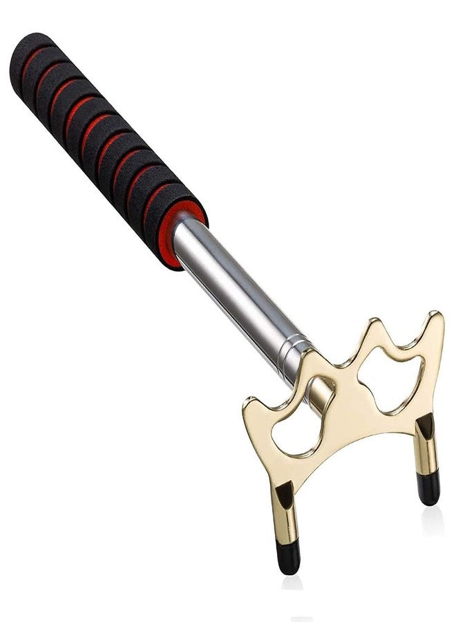 AngelReally Retractable Billiards Cue Stick Bridge with Brass Bridge Head, Billiard Bridge Stick for Pool Table, Game, Competition - Image 1