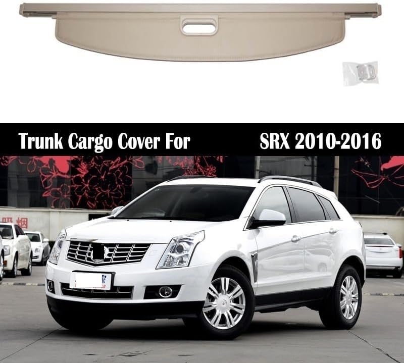 DEMULAX Trunk Cargo Cover for Cadillac SRX 2010-2016 - Image 2