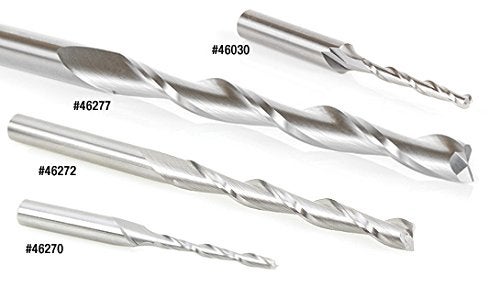 Amana Tool - 46272 Solid Carbide CNC Foam Up-Cut Cutting Square End Spiral 1/4 Dia x 2-1/4 - Image 4