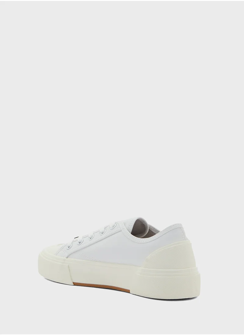 لوف موسكينو Lace Up Low Top Sneakers