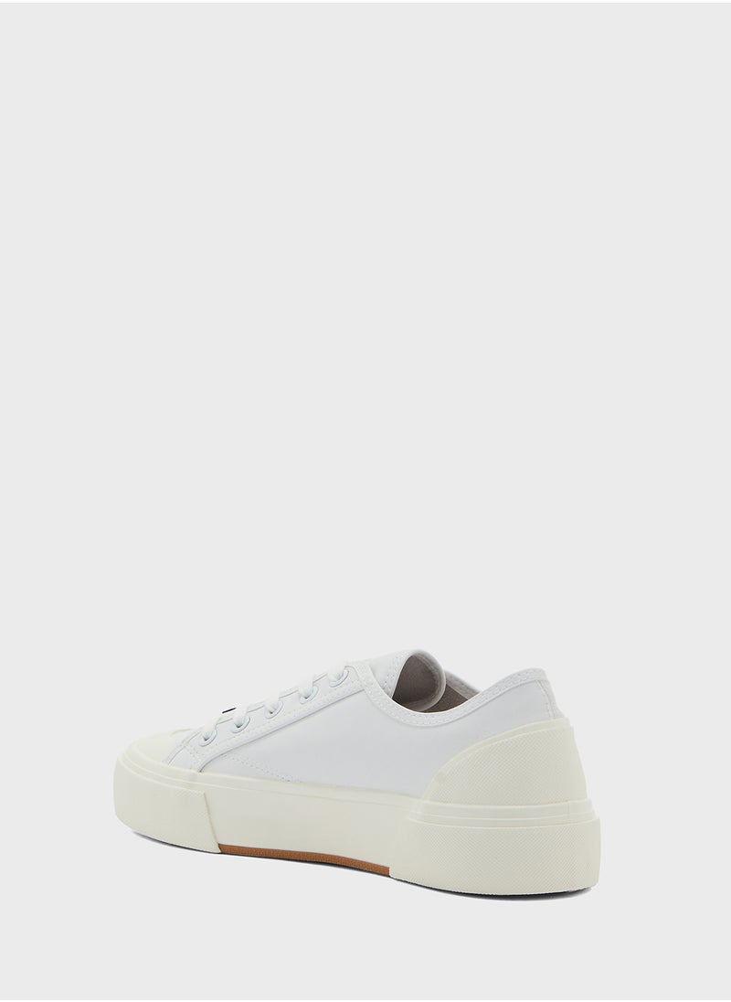 Love Moschino Lace Up Low Top Sneakers  - Image 2
