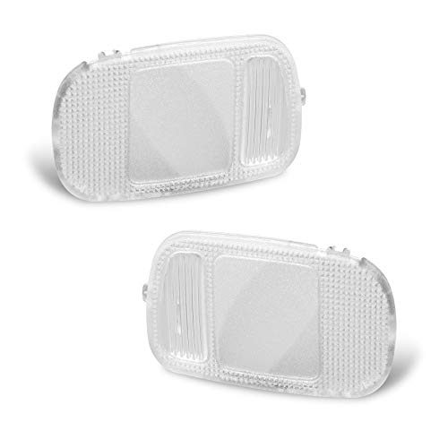 HERCOO Roof Map Dome Light Cover Overhead Console Reading Lamp Lens Compatible with Dodge Ram 1500 2500 3500 4500 5500 2002-2010 - Image 1