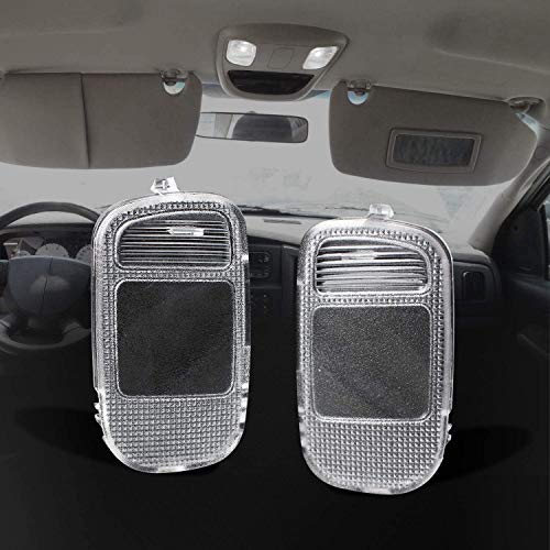 HERCOO Roof Map Dome Light Cover Overhead Console Reading Lamp Lens Compatible with Dodge Ram 1500 2500 3500 4500 5500 2002-2010 - Image 2