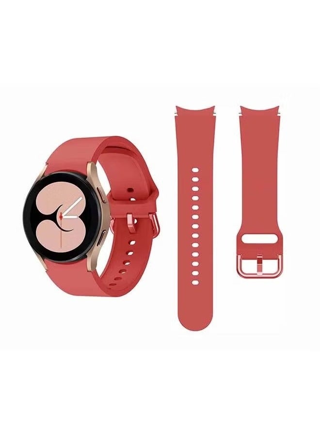 vesus Replacement Band For Samsung Galaxy Watch 4 Red
