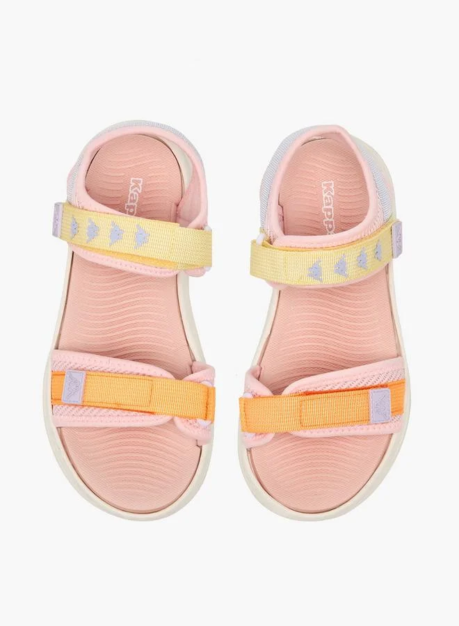 Kappa Girls Colourblock Hook & Loop Sport Sandals