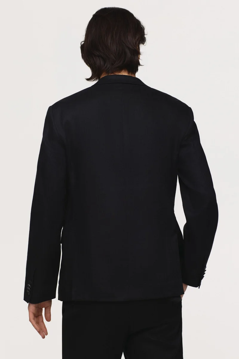 H&M  Slim Fit Linen jacket for Men | Best Price UAE