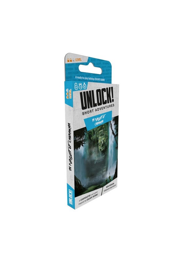 Space Cowboys UNLOCK! Short Adventures 5: in Pusuit of Cabrakan - Immersive Escape Room Card Game for Kids and Adults, Ages 10+, 1-6 Players, 30 Minute Playtime, Made by Space Cowboys - Image 1