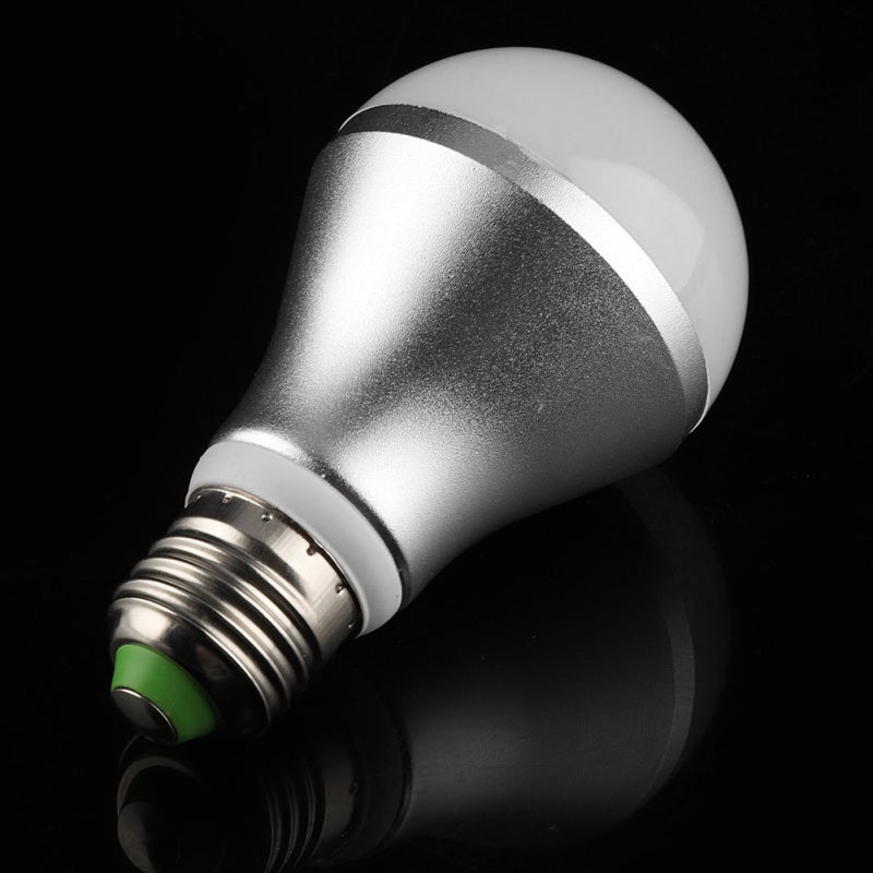Automatic LED Bulb: 6500K Cold White, Night Sensor Activated Below 25lm, 2-Line Simple Wiring - Integrated Light Control Module, Low Cost Maintenance for Home Indoor Use - Image 1