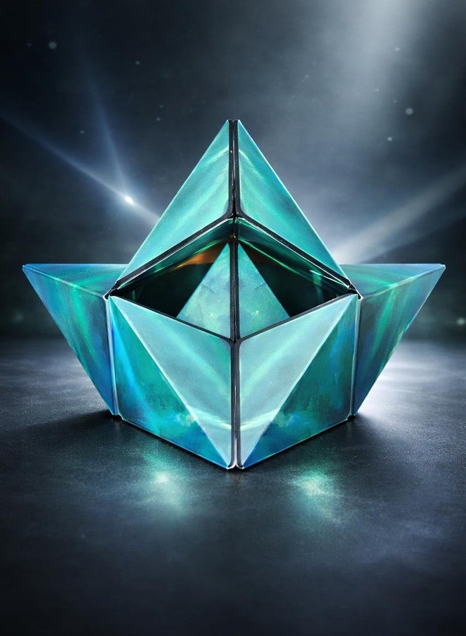 vintak Shape Shifting Box 3D Cube Transforming Puzzle Cube Speed Cube for Training the Brain for Kids and Adults Green Plastic - Image 4
