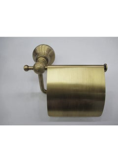 F.lli Frattini Dedra Leaf Paper Holder 16×6 cm -Gold 