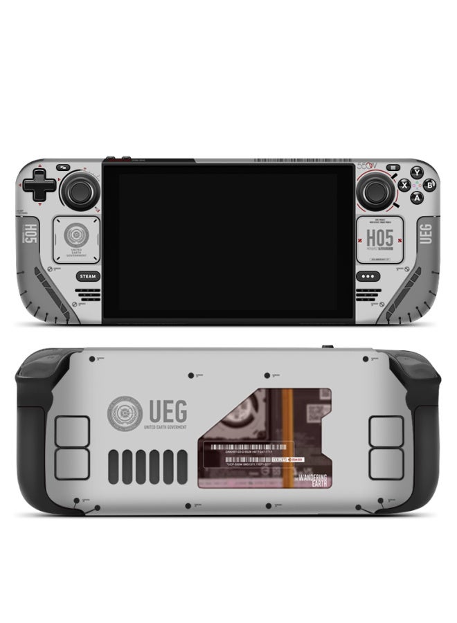 For Steam Deck Sticker Steam Deck Pain Sticker Steam Handset Full Body Sticker Personalized Sticker Film-Color:STM-039 030 - Image 3