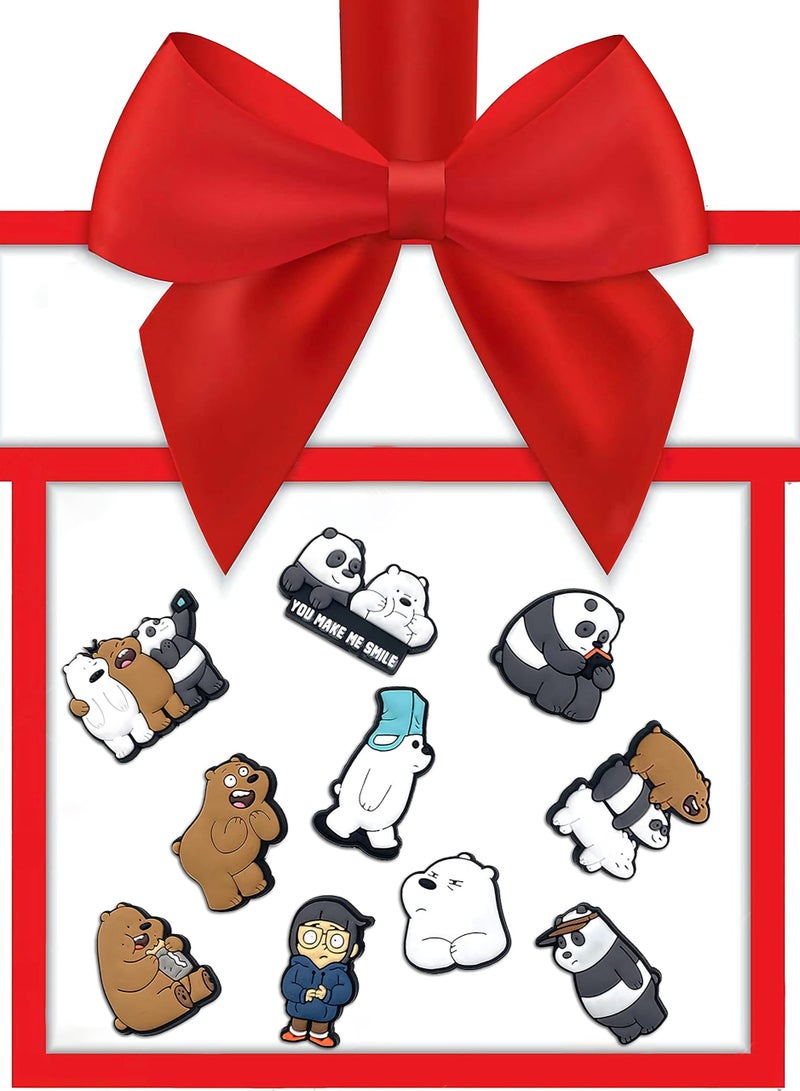 KASTWAVE Croc Charms Cartoon Shoe Decorations Charms 10 Pcs - Image 3