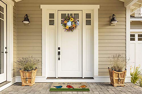DII Natural Coir Doormat Outdoor Welcome Mat, 17x29, for The Birds - Image 4