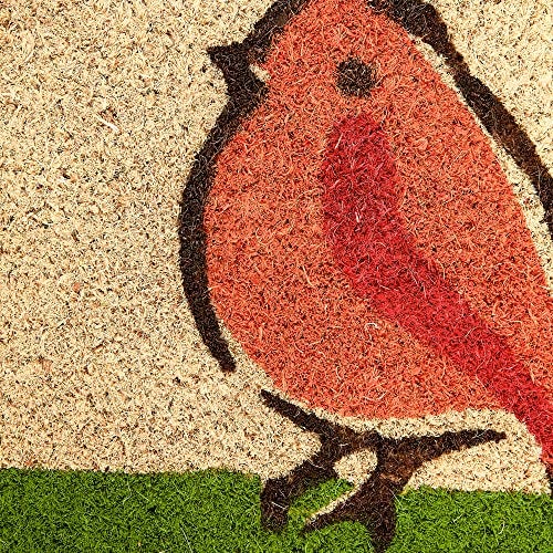 DII Natural Coir Doormat Outdoor Welcome Mat, 17x29, for The Birds - Image 3