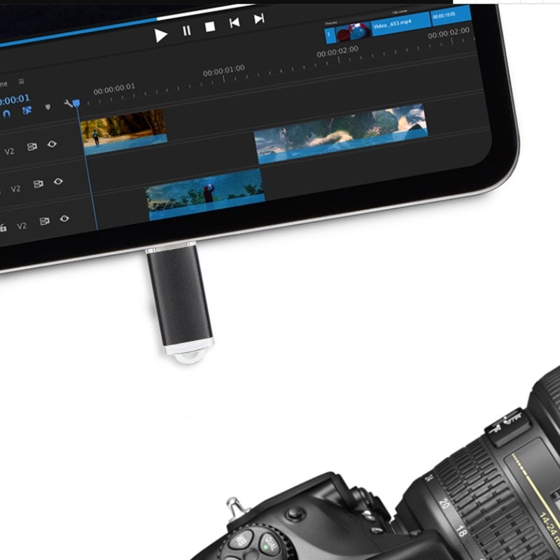 حقيبة محرك أقراص فلاش USB واحدة: غلاف شفاف، توصيل وتشغيل فوري - واجهة USB 2.0، نقل ملفات سريع - ميموري ستيك للحاسوب، الجهاز اللوحي، المكتب المنزلي و كهدية - Image 5