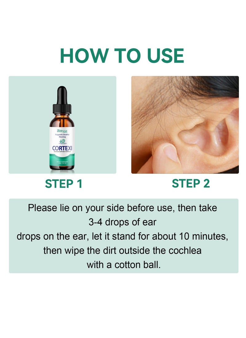 EELHOE - Tinnitus Relief Drops, Natural and Organic Tinnitus Treatment Oil, Helps Stop Tinnitus and Relieve Pain Tinnitus Relief and Remedies Natural Remedies for Tinnitus Symptoms - Image 1