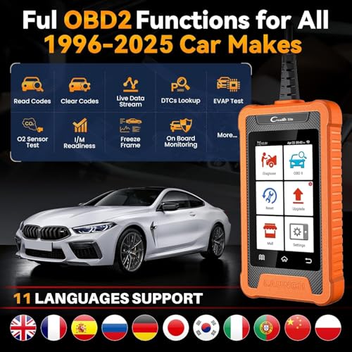 Launch 2025 Elite Launch X431 Full System Bi-Directional Scanner for Nissan/for Infiniti/fit for GTR, OBD2 Scanner Code Reader with All Fr ee Reset Service - Image 4