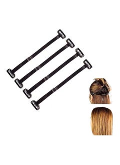 ORiTi 4 PCS Instant eye Face Lift Band Invisible Hairpin,Facelift Bands with Clips,,Reusable Face Lift Tape,Invisible Lifting Straps  - Image 1