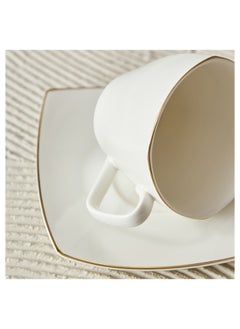 Home Box طقم فنجان شاي وصحن من قطعتين بيس 220 مل  - Image 3