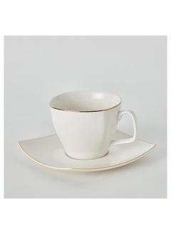 Home Box طقم فنجان شاي وصحن من قطعتين بيس 220 مل  - Image 4