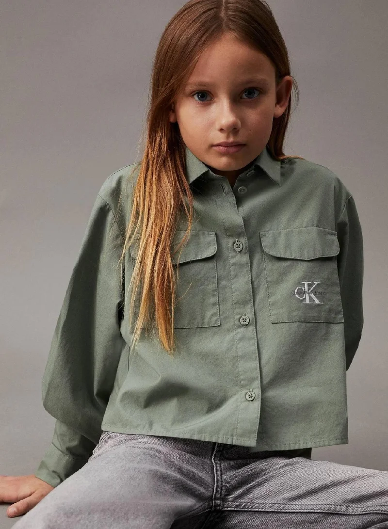 Calvin Klein Jeans Boxy Poplin Shirt