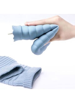 NIBEMINENT 2-Piece Microwave Heating Silicone Bottle 3011908 Blue  - Image 2