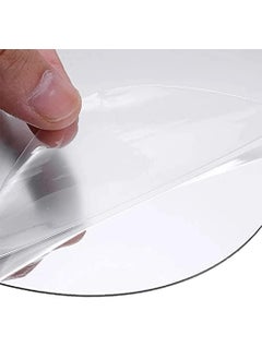 Mishti Enterprise MISHTI Oval Shape Adhesive Mirror Sticker for Wall on Tiles Bathroom Bedroom Living Room Basin Mirror Bathroom Wall Mirror Stickers Unbreakable Plastic Wall Mirror 20 30Pack of 2  - Image 3