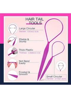 MOXO Elastic Hair Bands 24 Colors 2000 Pcs Mini Hair Rubber Bands with Organizer Box Soft Small Girl Hair Ties Colorful Baby Rubber Bands Set with Hair Tail Tools Rat Tail Comb for Kid  - Image 4